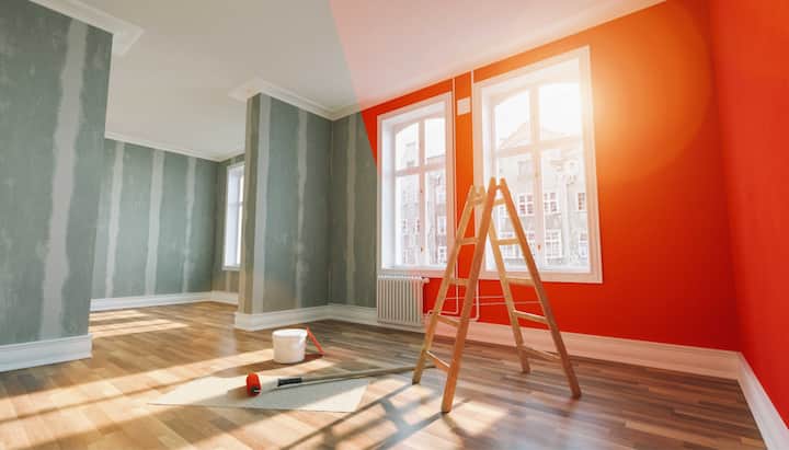 Indoor painting specialists creating beautiful spaces in Acworth, GA.